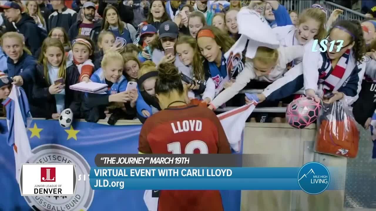 Virtual Event With Carli Lloyd! // Junior League Denver