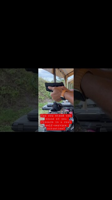 Have you ever testes you self-defende firearm without ear protection?