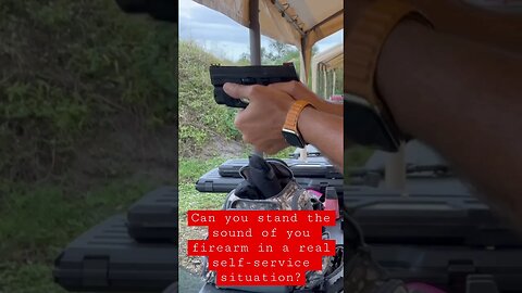 Have you ever testes you self-defende firearm without ear protection?