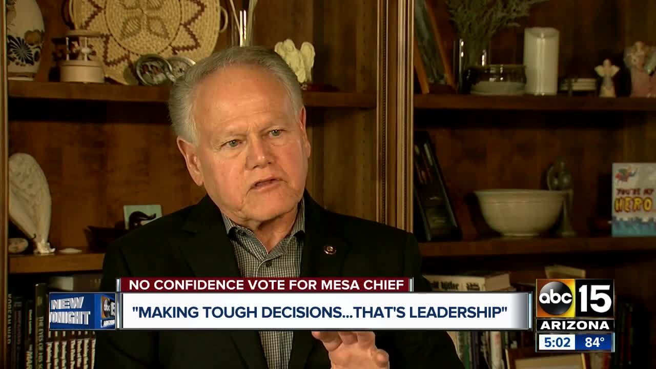 Rick Romley speaks out on no confidence vote for Mesa Police Chief Ramon Batista