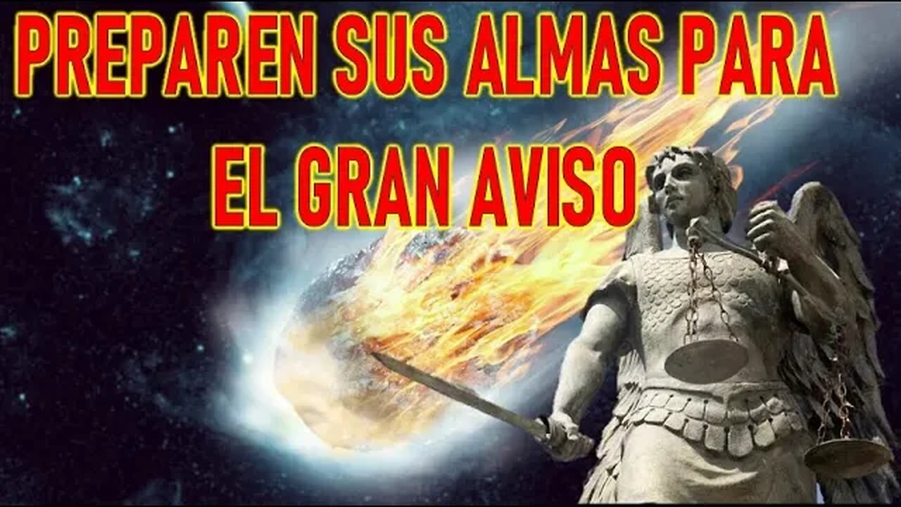 PREPAREN SUS ALMAS PARA EL GRAN AVISO - MENSAJE DE SAN MIGUEL ARCANGEL A MARÍA ROCIO
