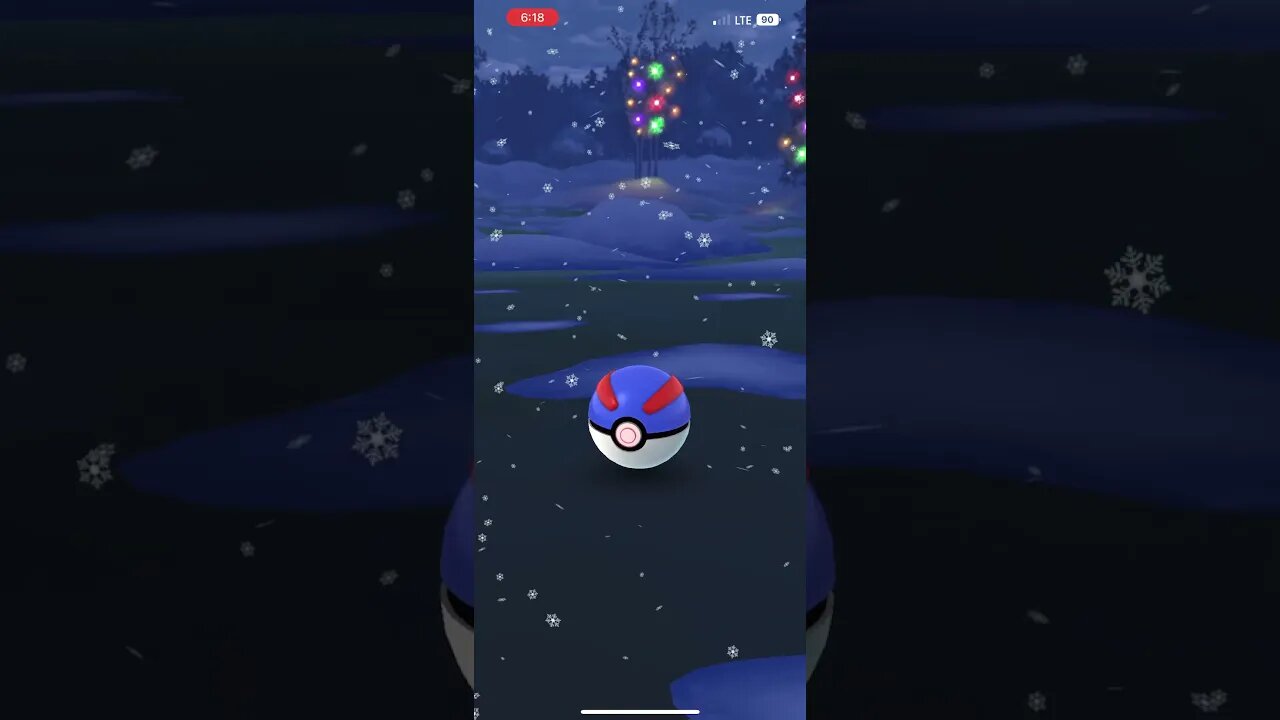 Pokémon Go - Pikachu wearing a Winter Carnival outfit