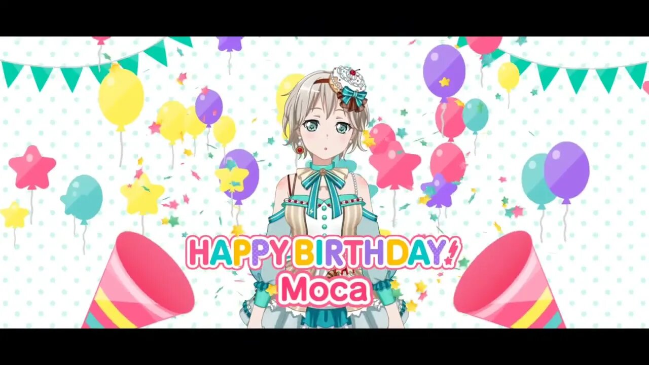 モカちゃんの誕生日で BD!GBP! e.e