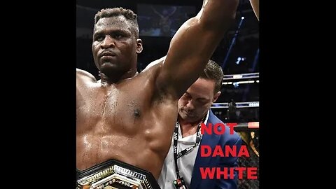 Francis Ngannou snubbed by Dana White given belt by Mick Maynard