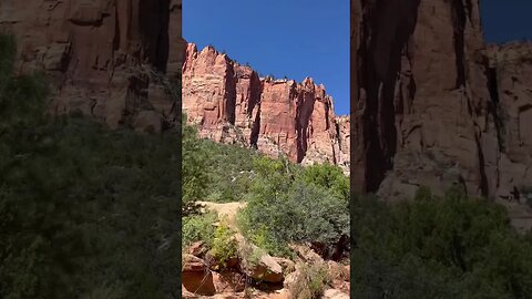 Secret Wilderness Area Outside Zion National Park! #shorts #short