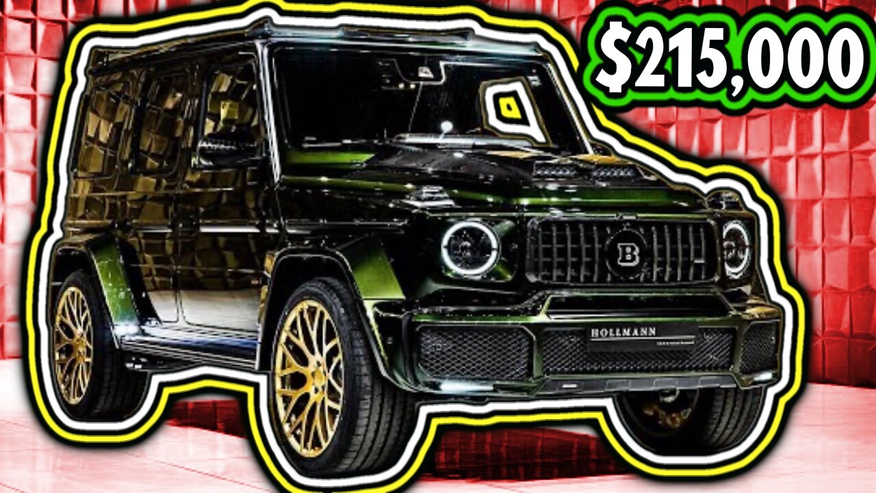 $215,000 Brabus 800 Mercedes G 63 Benz