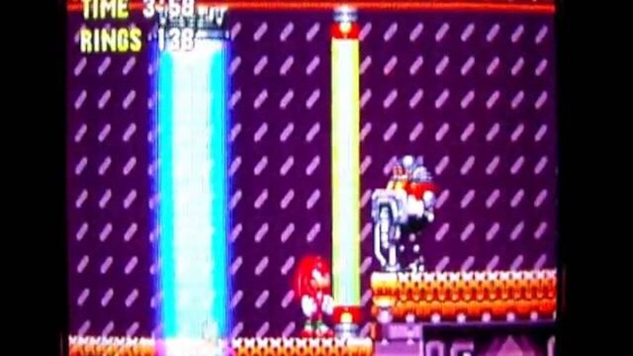 Sonic 3 & Knuckles Walkthrough (Knuckles' Side) Part 26: Weird edits Part 1/2