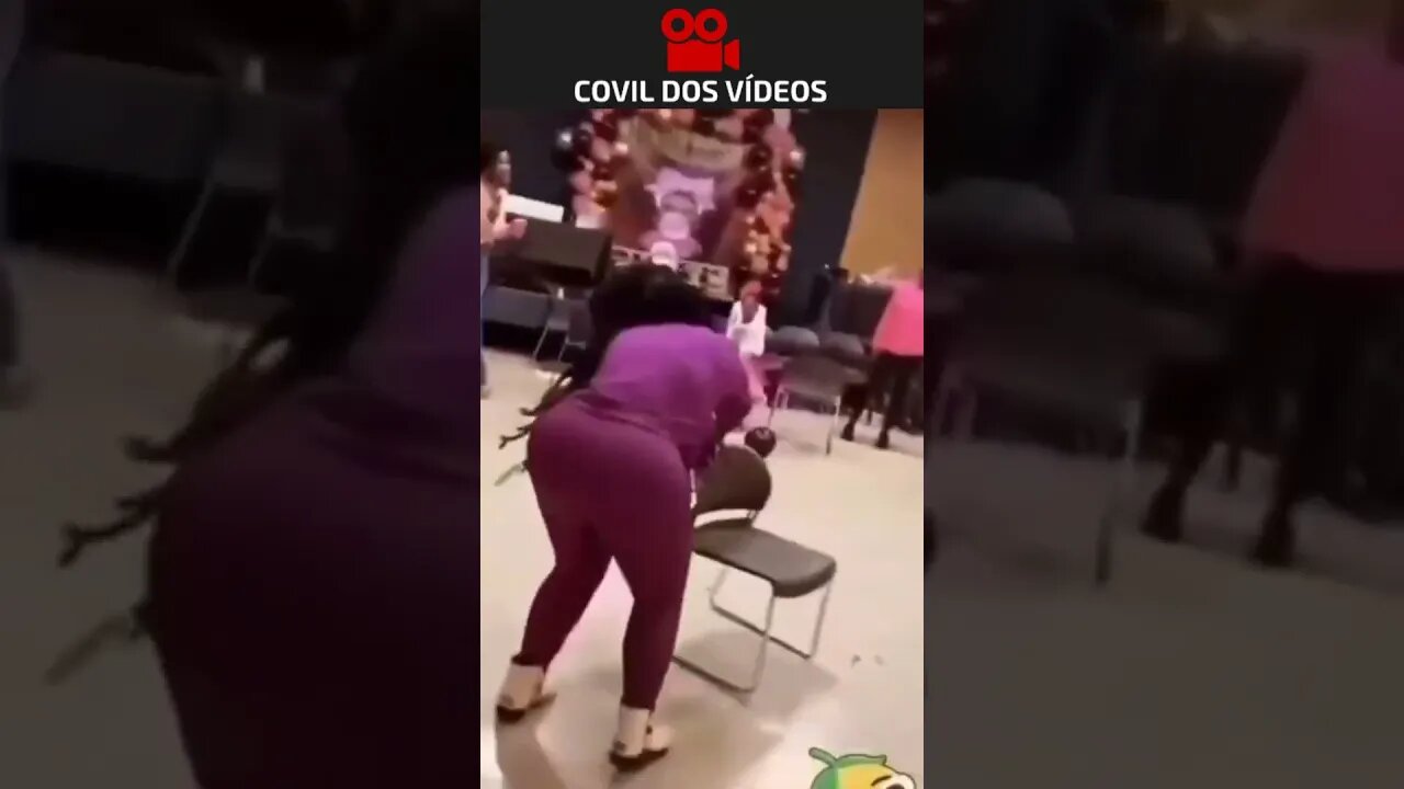 A CADEIRA NÃO TEVE NEM CHANCES