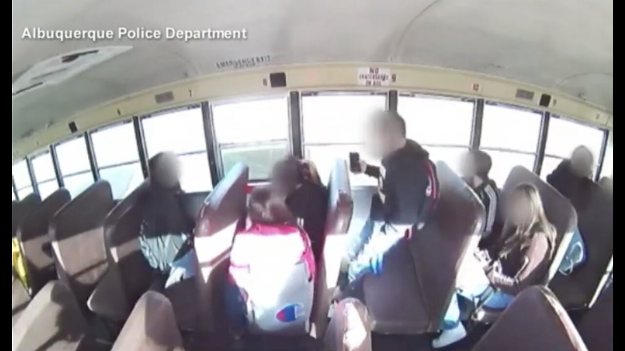 Driver T-Bones School Bus Full of Kids at 100 MPH