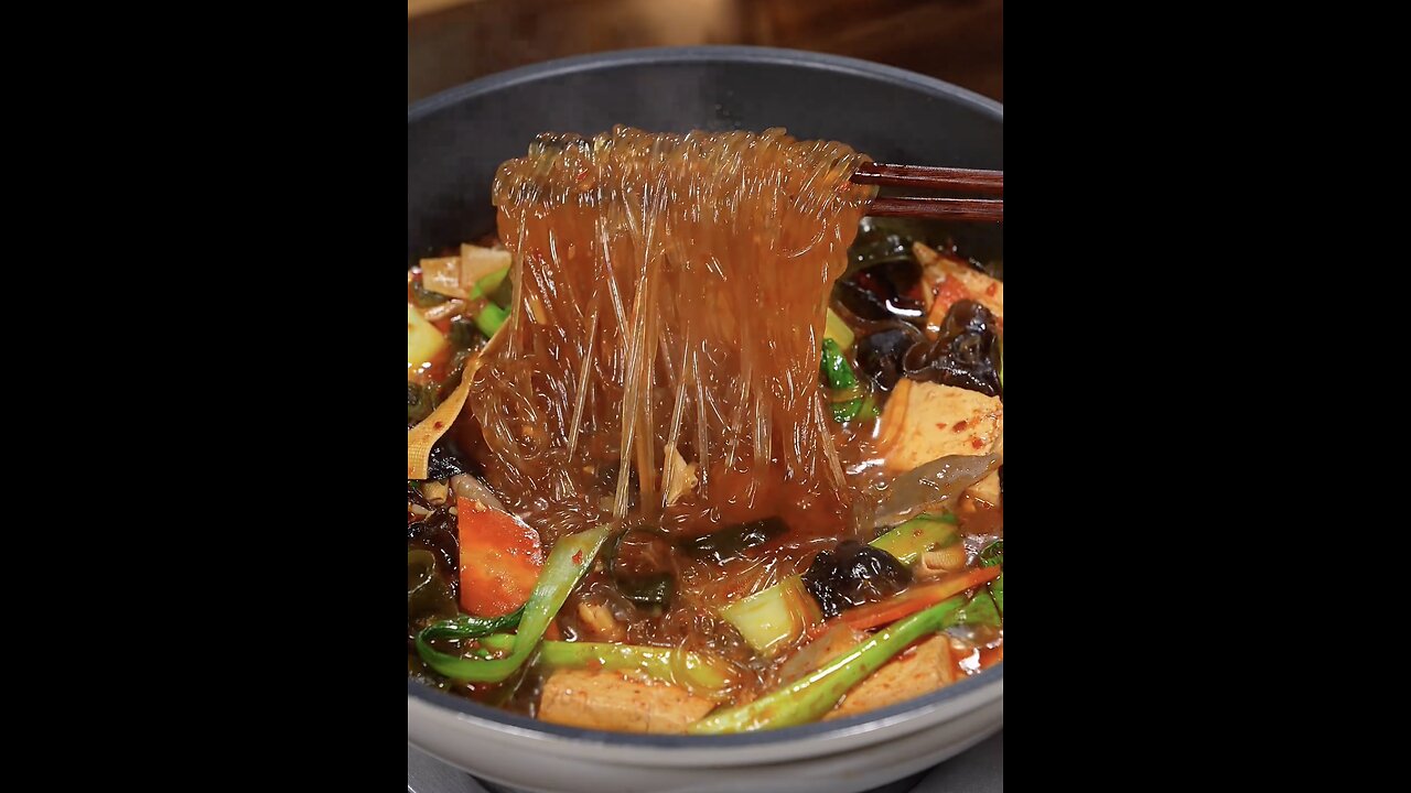 Spicy tofu stew, Simple and delicious to make, It smells so good