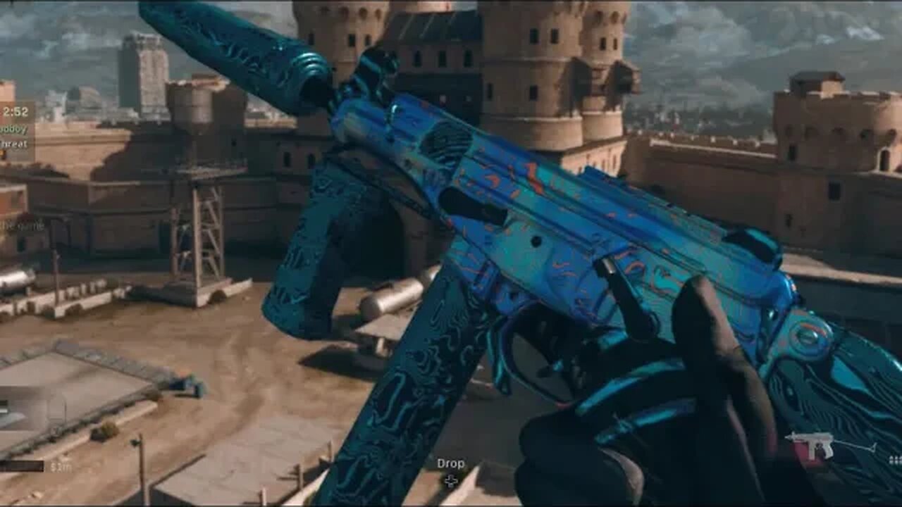 New OTs 9 SMG Damascus mastery Camo on Cold War weapon