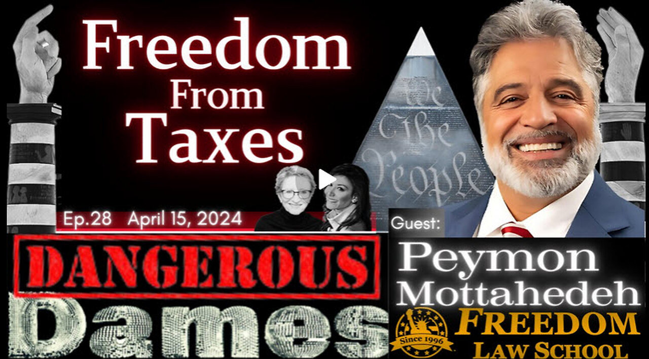 LEE MERRITT -Dangerous Dames | Ep.28: Freedom From Taxes w/ Peymon Mottahedeh