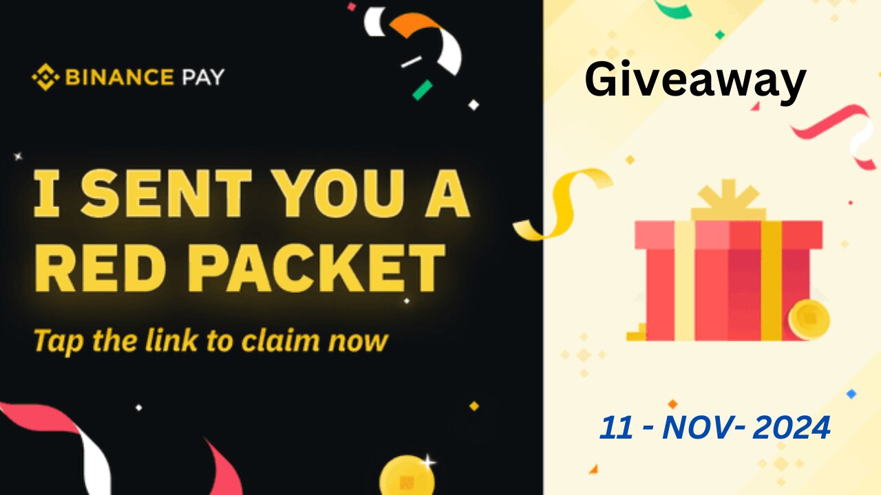Binance Red Packet code in Binance Today Claim NOT TON TRX USDT BTC Red packet code 11 Nov 2024