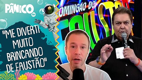 Tiago Leifert fala sobre RELAÇÃO COM FAUSTÃO: BASTA SER BOM ALUNO PRA SUPERAR O MESTRE NO DOMINGÃO?