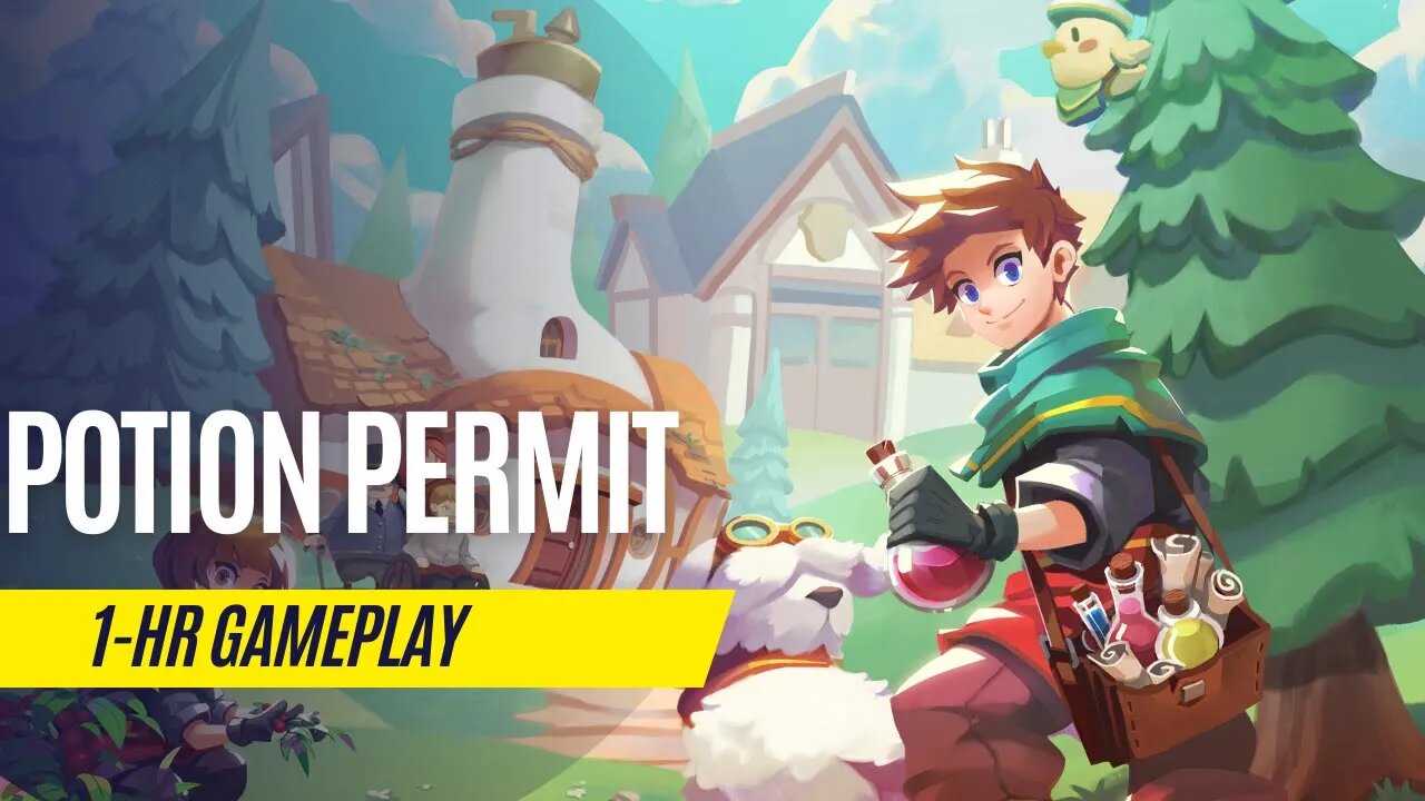 Potion Permit - 1 Hour Gameplay - Steam Deck