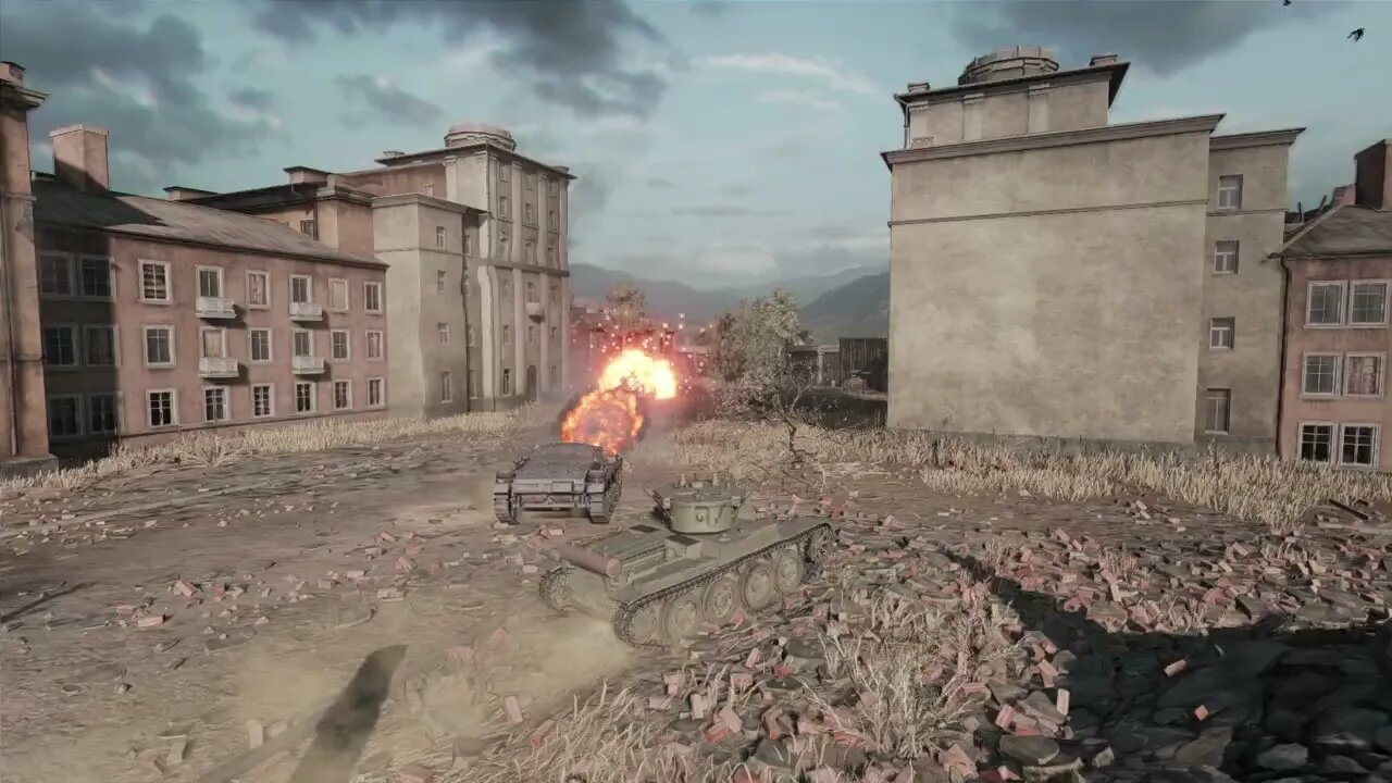 T-46 Soviet Light Tank in Action | World of Tanks.