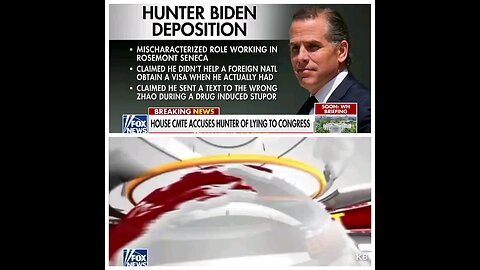 HOUSE CMITE ACCUSES HUNTER OF LYING TO CONGRESS... Be a part of 👉 t.me/TruthFighters47