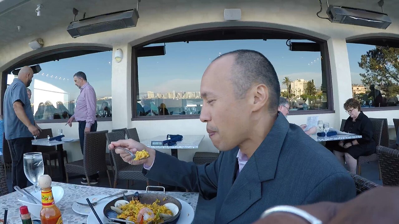 Blasian Babies Parents Enjoy Dinner Overlooking San Diego Bay For Their Wedding Anniversary!