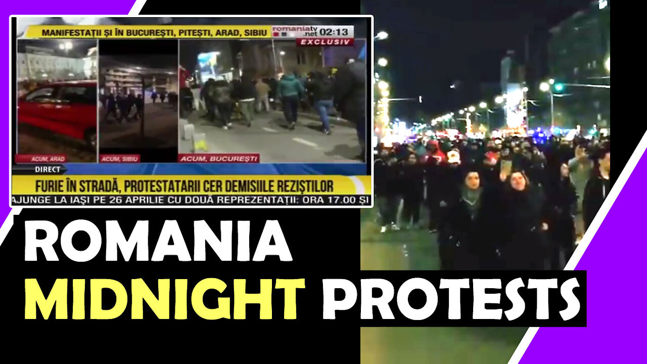 ROMANIA MIDNIGHT PROTESTS Wake Up The People Hugo Talks #lockdown