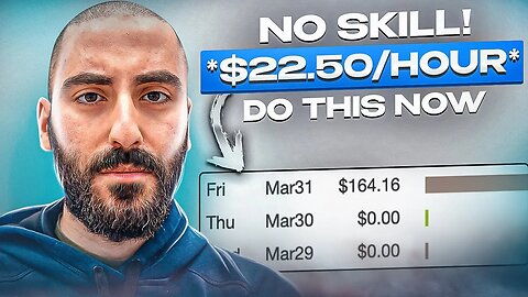 NO-SKILL Method to Earn +$22.50 PER HOUR As a Beginner (Affiliate Marketing)
