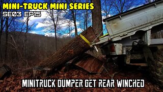 Mini-Truck (SE03 EP15) Fabricate a rear mounted Orcish 3500 lb winch. test pull and dump