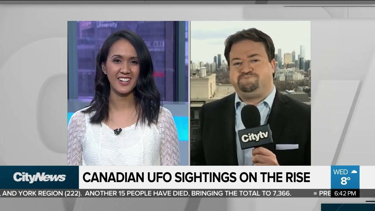 UFO Sightings On The Rise [Canada Sighting] Real Footage! Ufo News