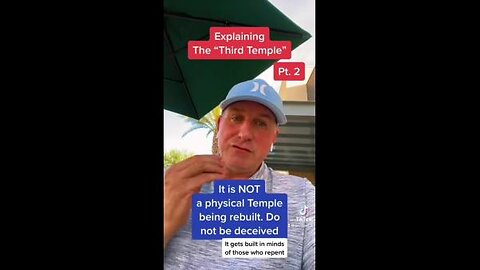 Explaining the “Third Temple,” NOT in Israel