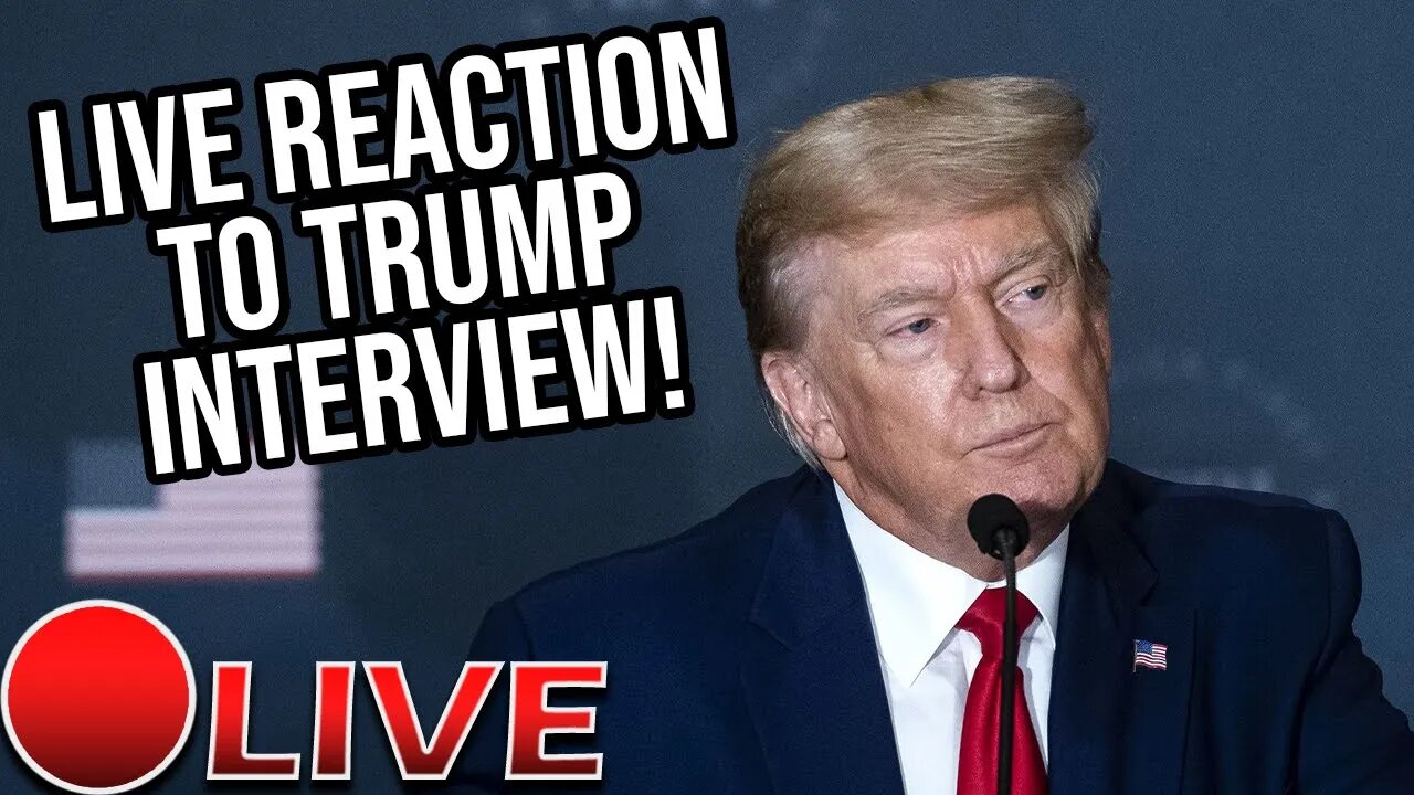 Reacting To Trump Interview! [Also Doing Review Of The Flash!]
