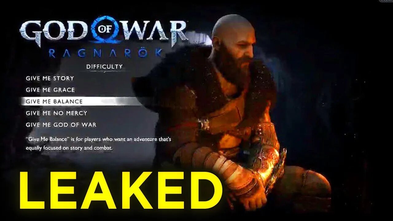 ENDING LEAKS.. 🥴 - God of War Ragnarok NEW GAMEPLAY (PS5)