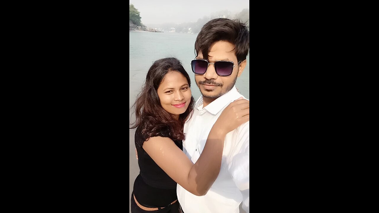 Rishikesh toor with my husband