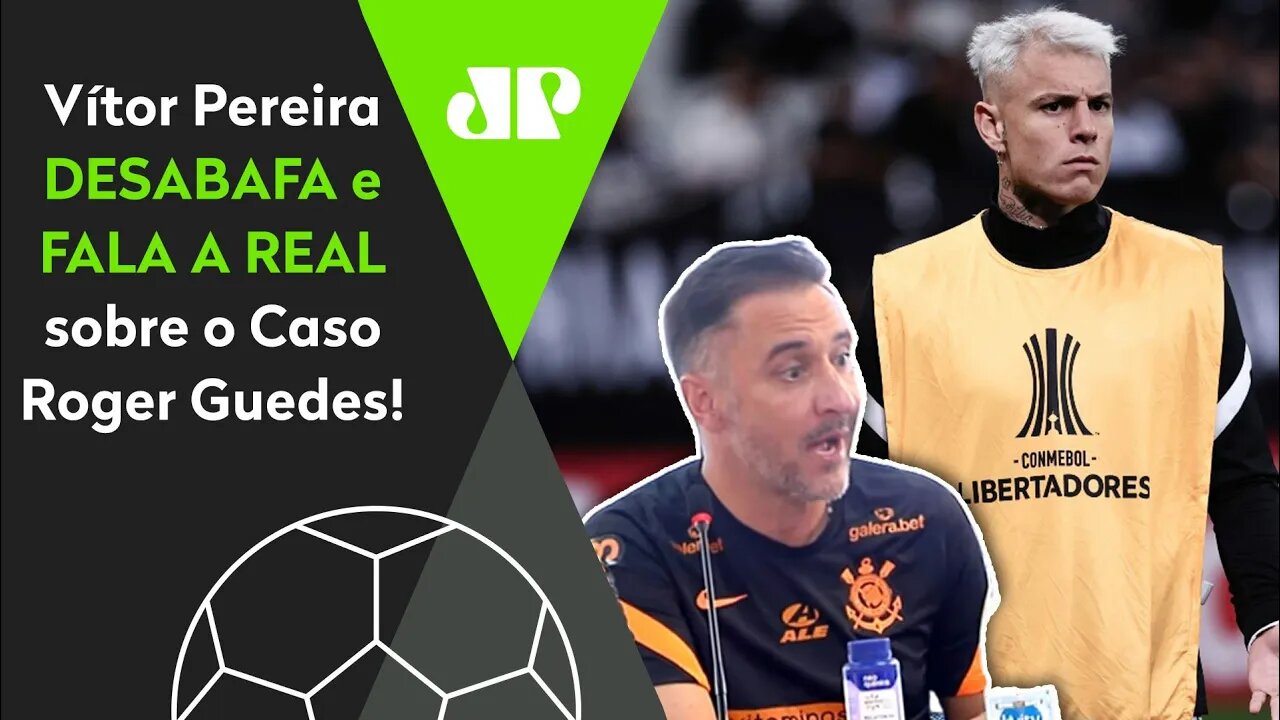 "Já tive UMA, DUAS, TRÊS CONVERSAS e..." Vítor Pereira DESABAFA sobre Caso Roger Guedes e FALA TUDO!