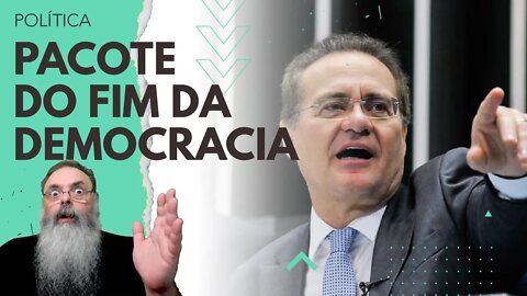 RENAN CALHEIROS quer MATAR a DEMOCRACIA proibindo QUALQUER CRÍTICA não CHANCELADA pelo ESTADO