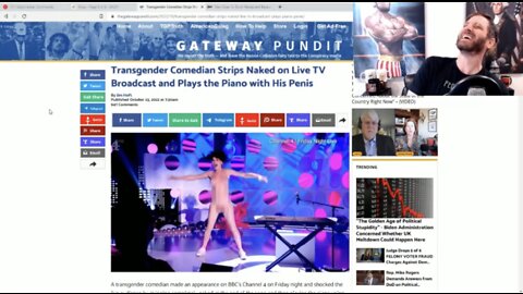 Salty Cracker: Transgender Strips Naked on Live TV and Plays the Piano with ‘HER’ Penis