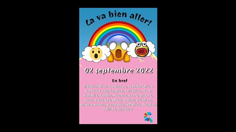 2022/09/02 Nouvelles en bref