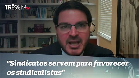 Rodrigo Constantino: “Vai voltar a jorrar dinheiro nos sindicatos”