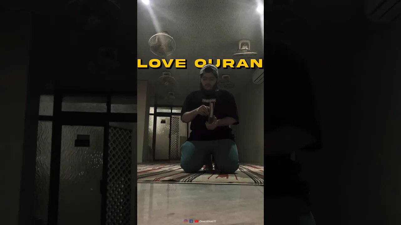 Love Quran |#ytshorts | OmerAftab72