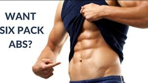 How to Get a Six Pack Abs Quickly and Safely at Home!