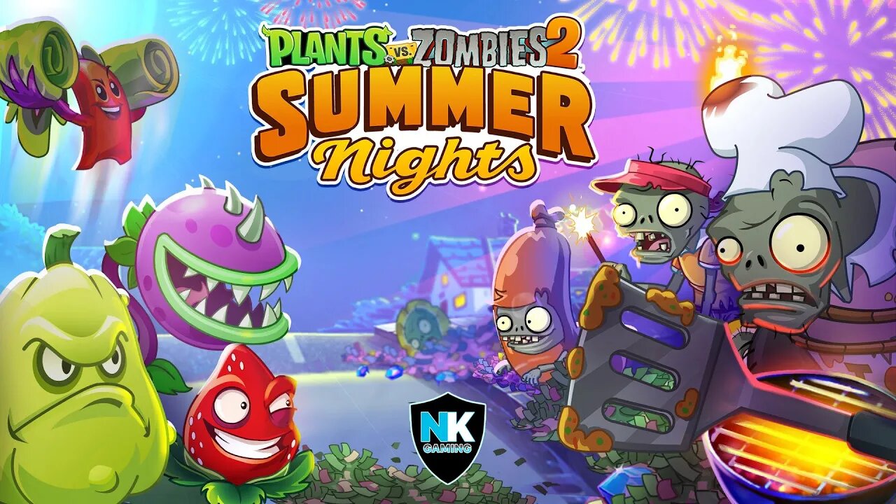 PvZ 2 - Piñata Party - July 4, 2023 - Summer Nights - Day 4