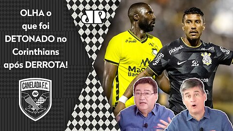 "ISSO É IMPRESSIONANTE e INJUSTIFICÁVEL! O Corinthians NÃO CONSEGUE..." OLHA esse DEBATE pós DERROTA