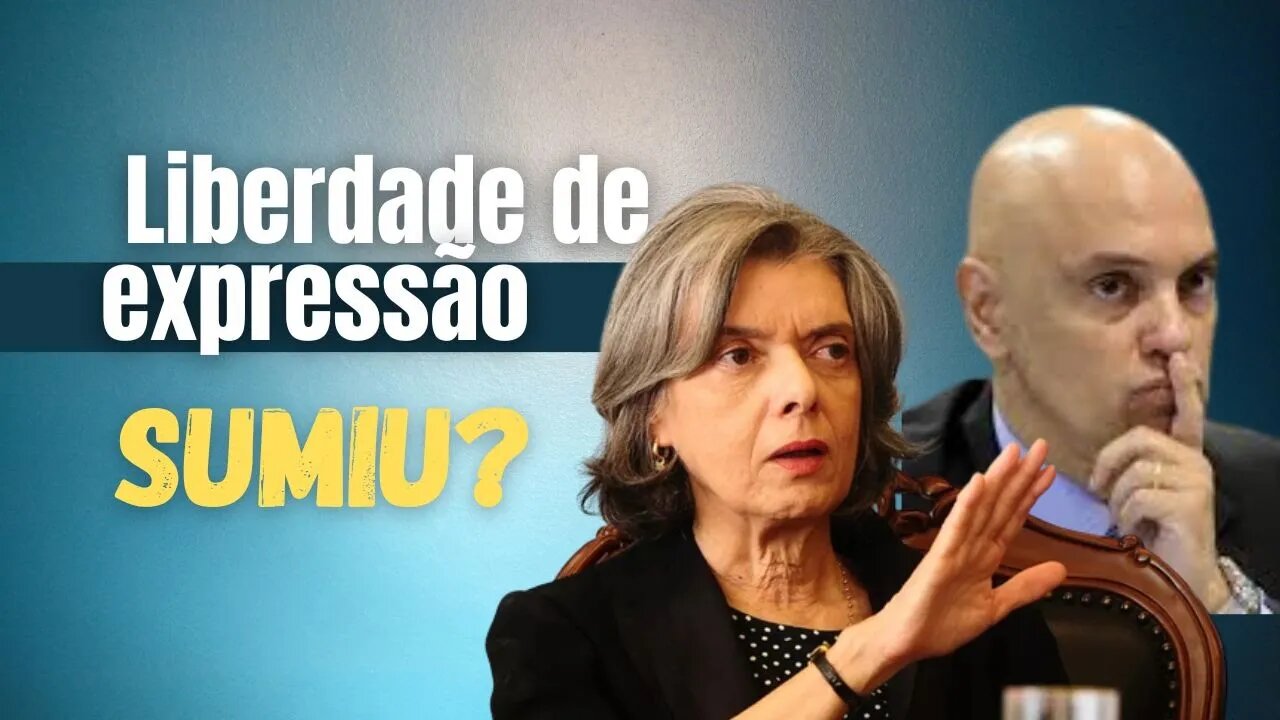 LIBERDADE DE EXPRESSÃO ACABOU?