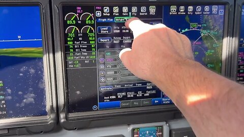 Citation CJ3 Arrival Planning Proline Fusion