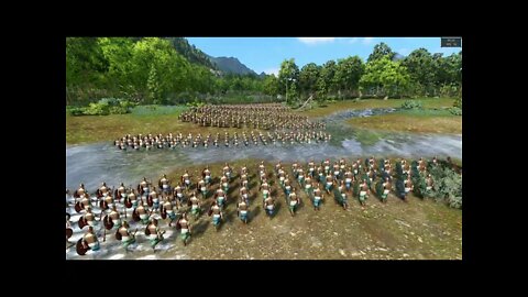 Benchmark: ASUS STRIX RX 470 4GB + Ryzen 7 3700X - A Total War Saga Troy 1080p Battle High Settings