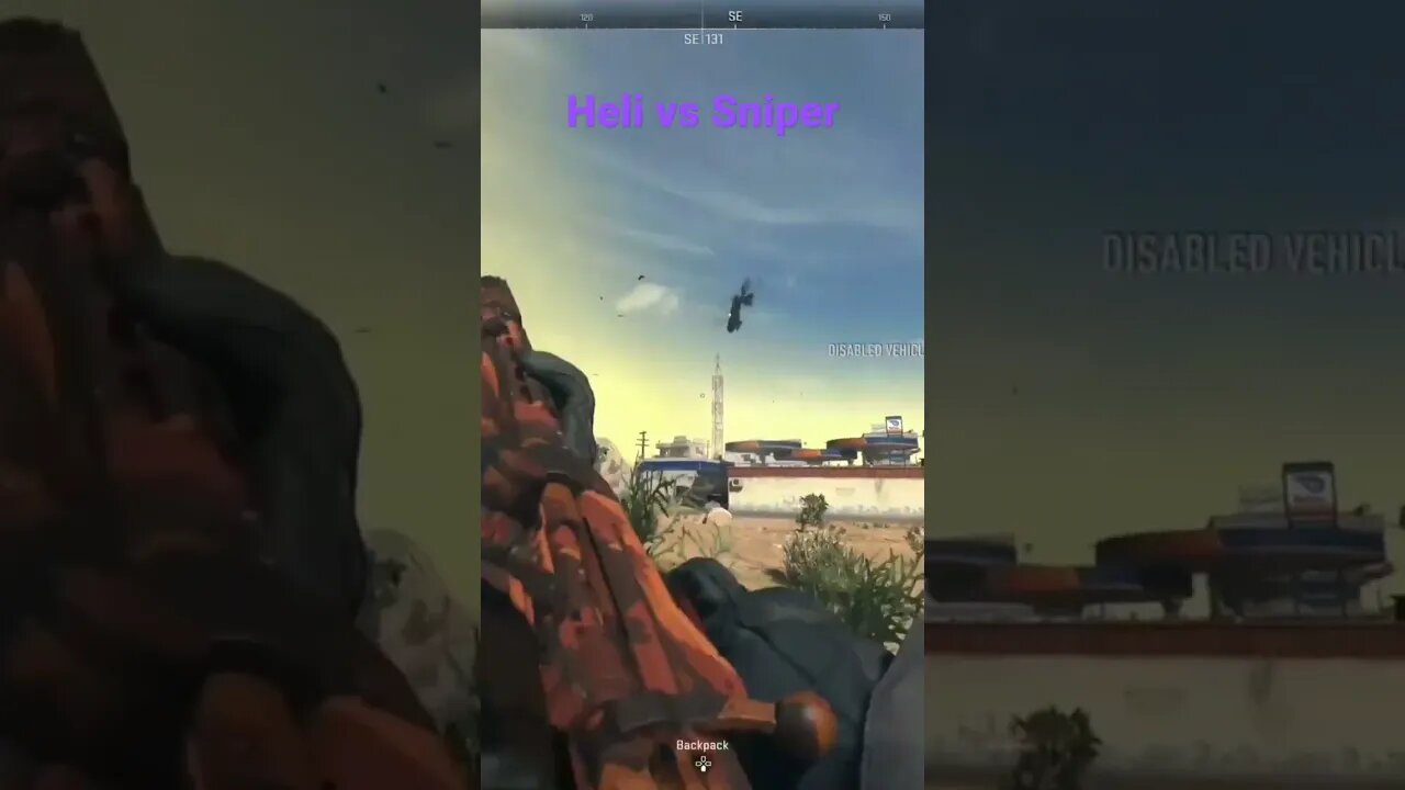 Shot down the heli with a snipe. #warzone #cod #callofduty #gaming #warzoneclips