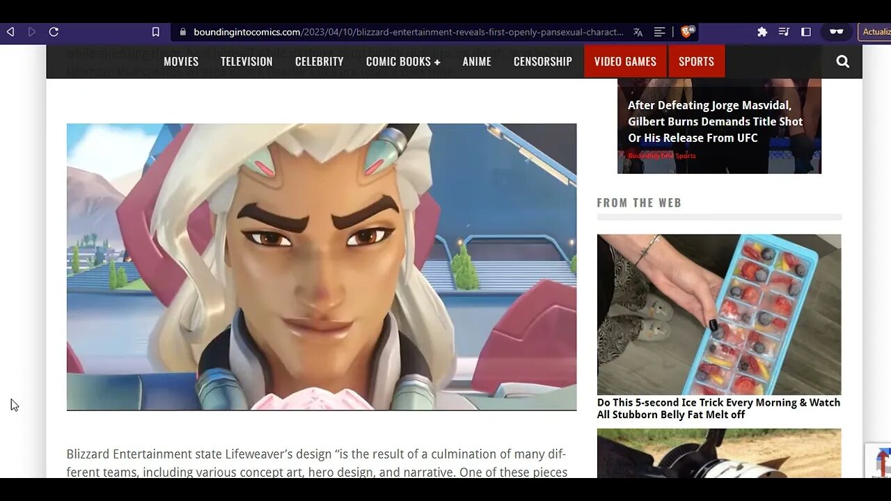 Another woke character from blizzard