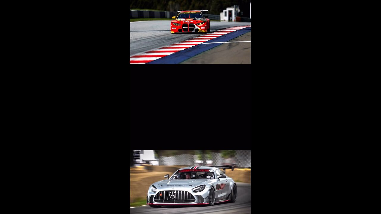 BMW M4 GT3 VS Mercedes AMG GT3