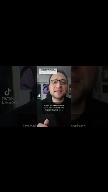 Izabela s-a dus cu trenul la facultatea de onlyfans dar si-a uitat rimelul acasa