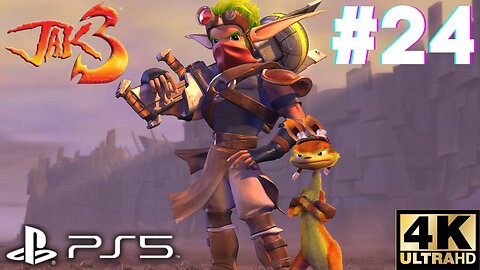 Jak 3 Mission #24: Complete Tess' New Gun Course | PS5, PS4 | 4K (No Commentary Gaming)
