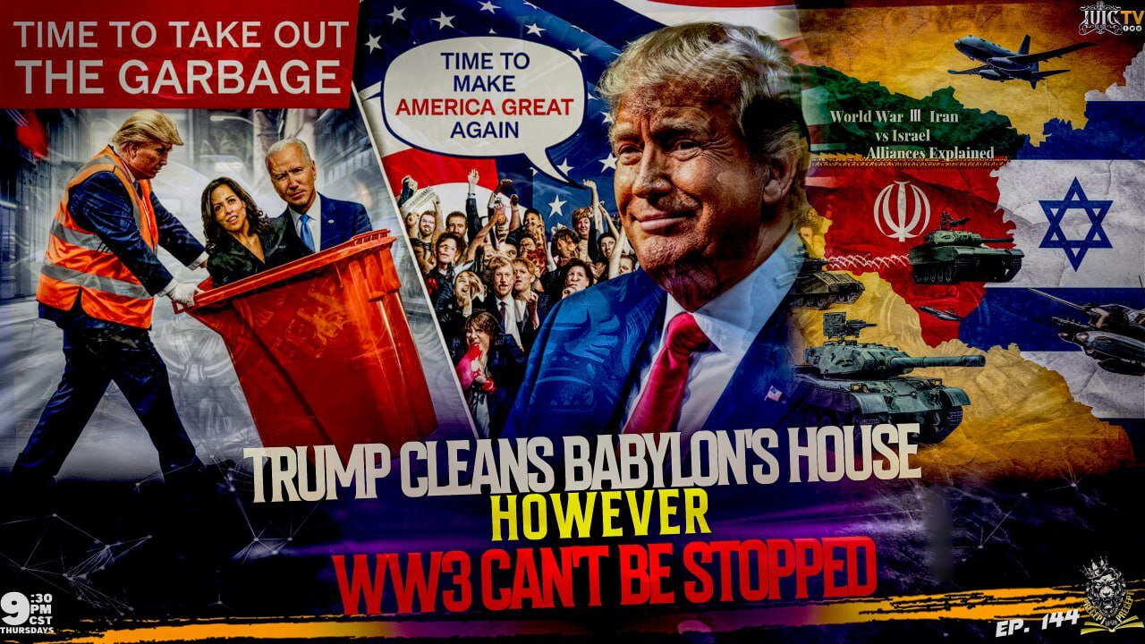 PRECEPTUPONPRECEPT: TRUMP CLEANS BABYLON'S HOUSE: HOWEVER WWIII CAN'T BE STOPPED