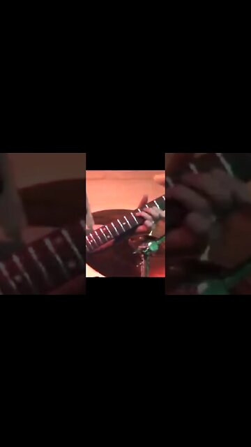 Cari Dell playing lead guitar to House Of the Rising Sun- Animals cover