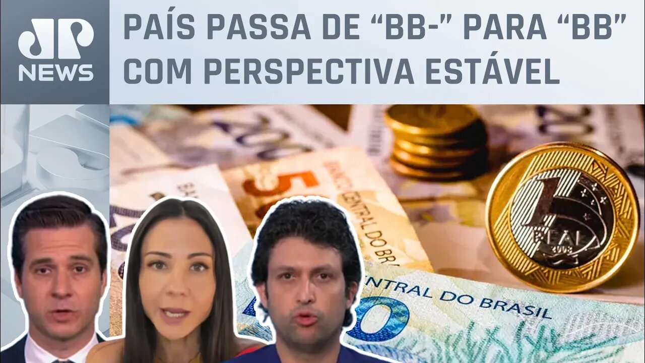 Agência Fitch eleva nota de crédito do Brasil; Alan Ghani, Amanda Klein e Beraldo analisam